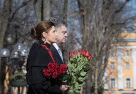 Marina Poroshenko and Petro Poroshenko