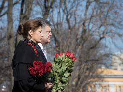 Marina Poroshenko and Petro Poroshenko