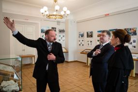 Dmitry Stus, Petr Poroshenko and Marina Poroshenko