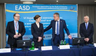 Marina Poroshenko, Boris Mankovsky, Leszek Chuprinyak and Yuri Voronenko