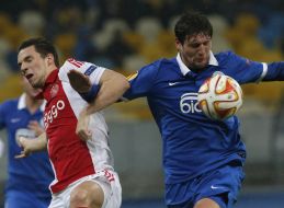 Матч между ФК "Днепр" и ФК "Аякс"