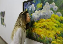 Exhibition of artist Yevgeniy Potapov