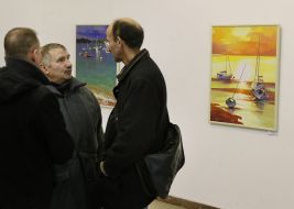 Exhibition of artist Yevgeniy Potapov