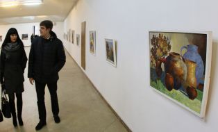 Exhibition of artist Yevgeniy Potapov