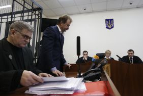 The court session on the case of Aleksandr Popov