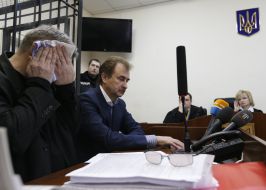 The court session on the case of Aleksandr Popov