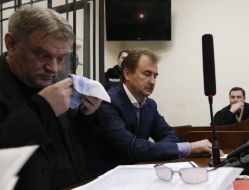 The court session on the case of Aleksandr Popov