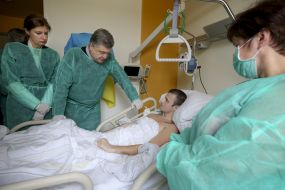 Petr Poroshenko and Marina Poroshenko