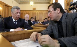 Yuriy Boyko and Yuriy Lutsenko