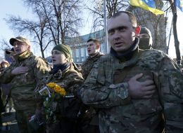 Бойцы батальона специального назначения "Сич"