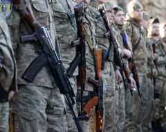 Бойцы батальона специального назначения "Сич"