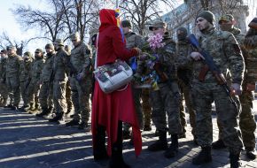 Бойцы батальона специального назначения "Сич"