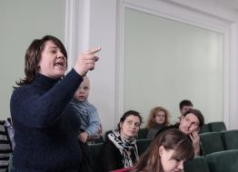 Presentation of reconstruction project of Kontraktova Square