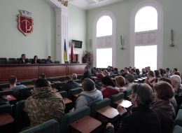 Presentation of reconstruction project of Kontraktova Square