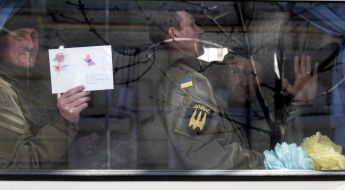 Soldiers of volunteer battalion Donbass