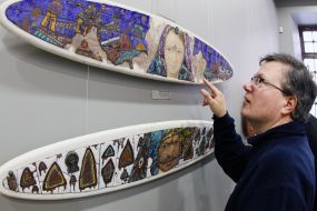 Exhibition of enamel