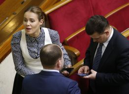 Ukrainian MP Natalia Korolevskaya