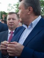 Konstantin Kobzar and Viktor Yanukovych