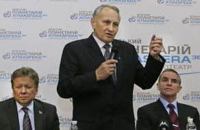 Vasily Kusherets, Yaroslav Yatskiv and Leonid Kadeniuk