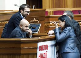 Mustafa Nayem and Sergey Leshchenko