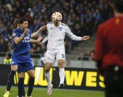 Łukasz Teodorczyk and Antolin Alcaraz