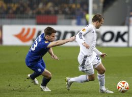 Soccer. FC Dinamo (Kiev) 5:2 FC Everton (Liverpool)