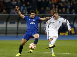 Soccer. FC Dinamo (Kiev) 5:2 FC Everton (Liverpool)