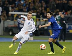 Soccer. FC Dinamo (Kiev) 5:2 FC Everton (Liverpool)