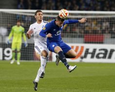 Soccer. FC Dinamo (Kiev) 5:2 FC Everton (Liverpool)