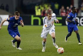 Soccer. FC Dinamo (Kiev) 5:2 FC Everton (Liverpool)