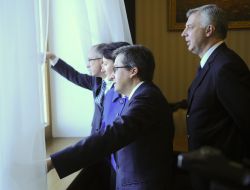 Meeting of Arseniy Yatsenyuk with Carlos Moedash