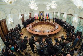 Meeting of Petro Poroshenko and Recep Tayyip Erdogan