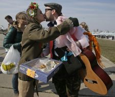 Participants of the festival of panic and hysteria "The Lower Depths"