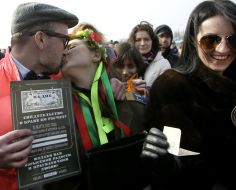 Participants of the festival of panic and hysteria "The Lower Depths"