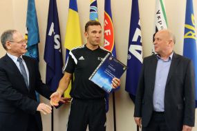 Andriy Shevchenko and Jozsef Szabo