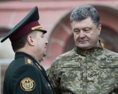 Petr Poroshenko and Stepan Poltorak