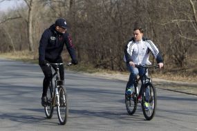 Vitaliy Klichko and Yaroslav Gorbunov