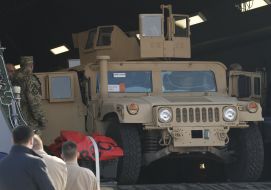 American armored car HMMWV
