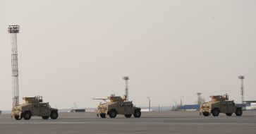 American armored cars HMMWV