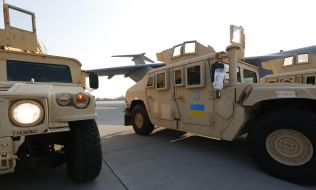 American armored cars HMMWV