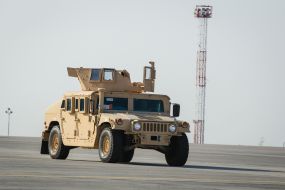 American armored car HMMWV