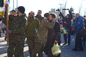 In Zaporozhye arrived fighters of 23rd Battalion