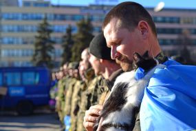 In Zaporozhye arrived fighters of 23rd Battalion