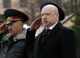 Aleksandr Turchinov and Aleksandr Krivenko