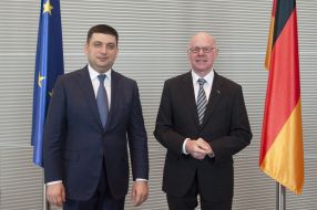 Владимир Гройсман и Норберт Ламмерт