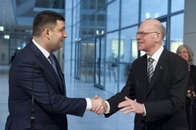 Владимир Гройсман и Норберт Ламмерт