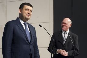 Владимир Гройсман и Норберт Ламмерт