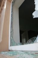 Broken window