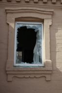 Broken window