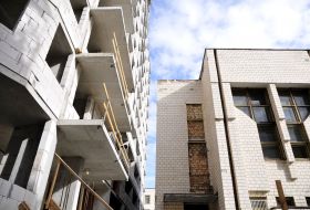 Строительство многоэтажного дома